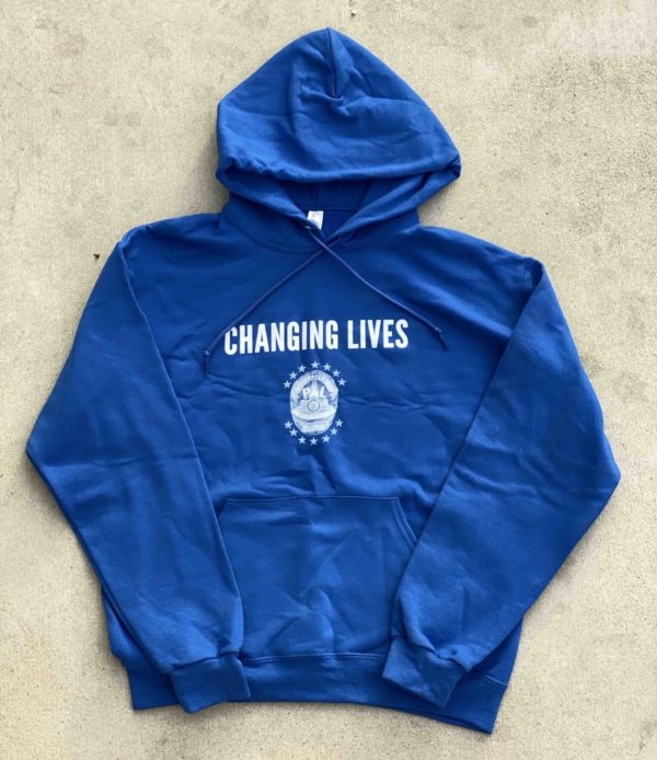 Changing Lives Hoodie (EXTRA LARGE) | LAPD Hollenbeck PAL